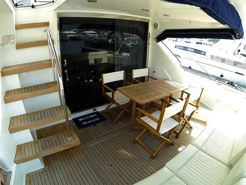 Fairline Phantom 50 Innenansicht