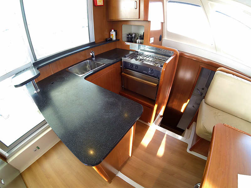 Leopard 38 Innenansicht