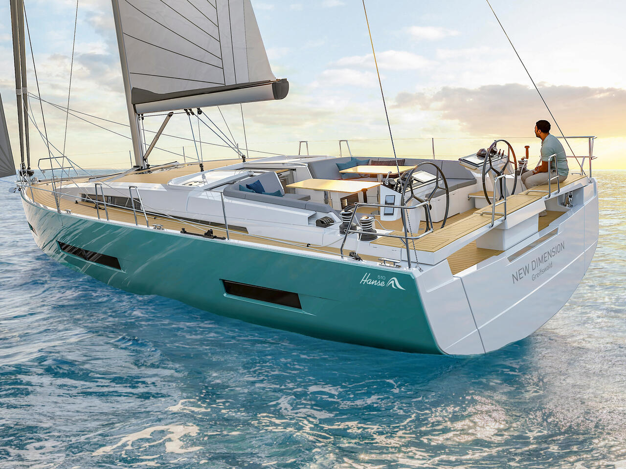 HanseYachts AG Hanse 510 - 5 + 1 cab.