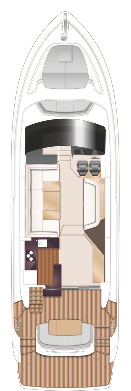 Princess 55 F Innenansicht