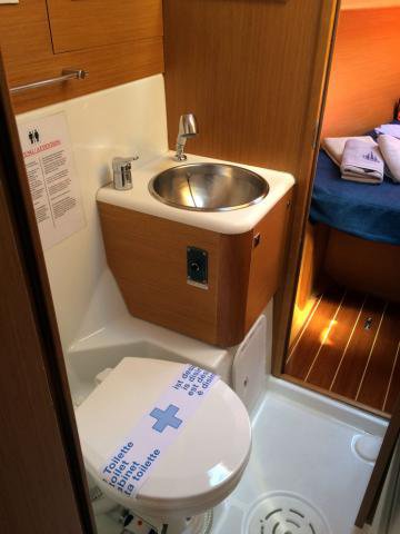 Jeanneau 57 Innenansicht