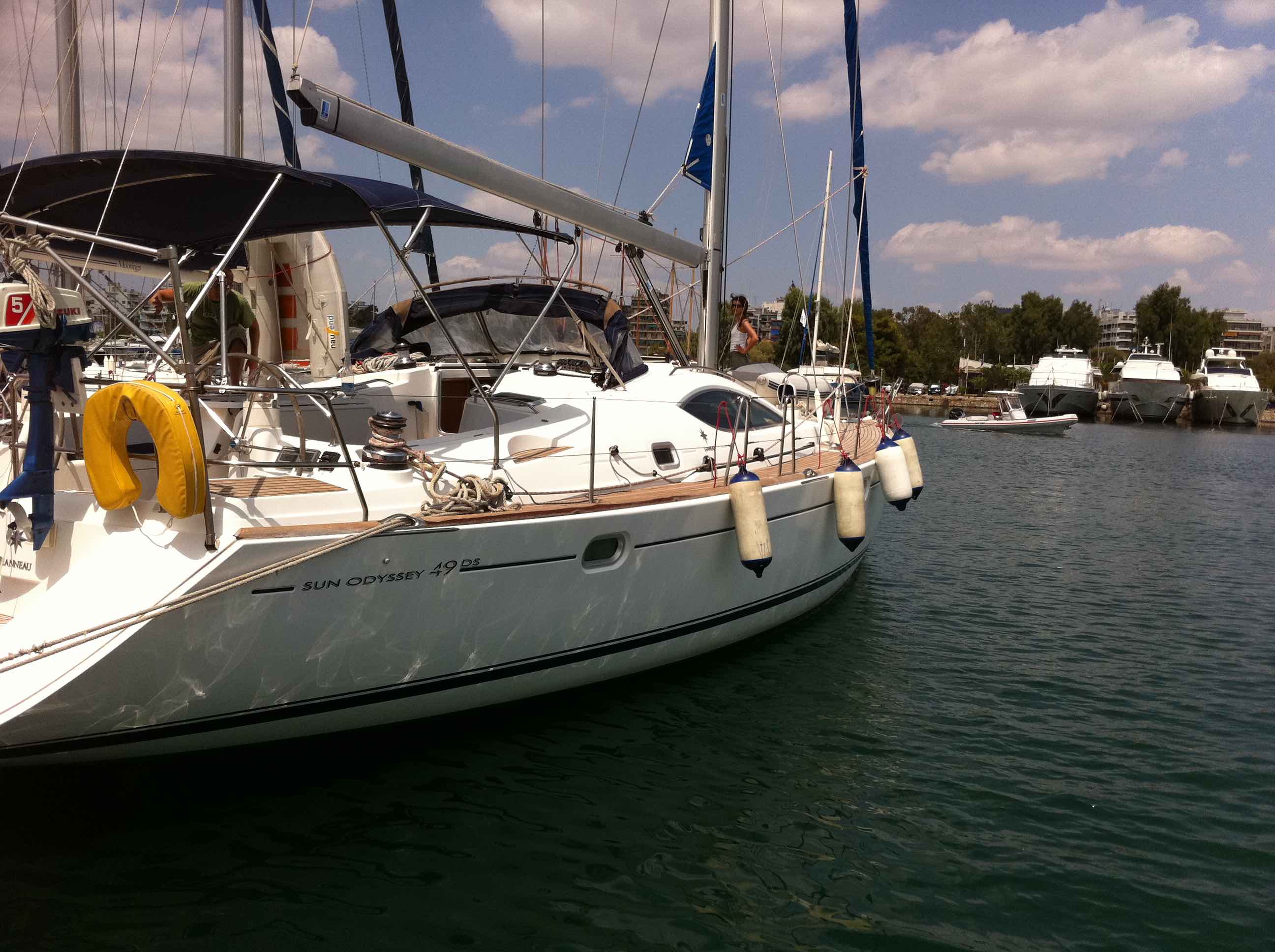 Sun Odyssey 49 DS Innenansicht