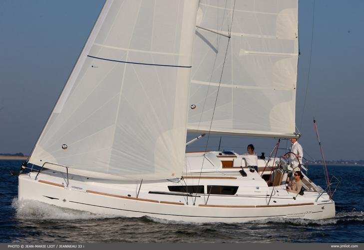 Sun Odyssey 33i Innenansicht