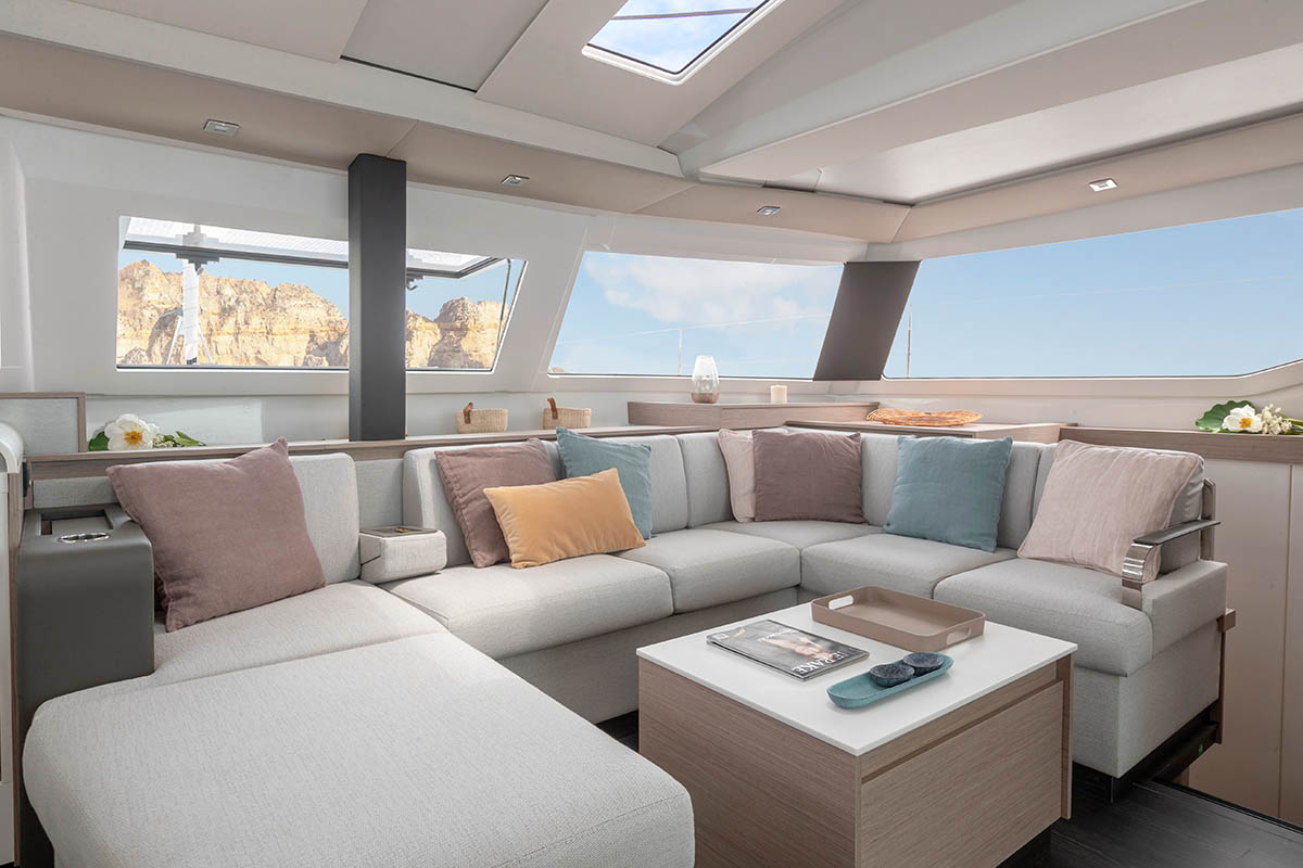 Fountaine Pajot New 45 - 4 + 1 cab. Spindrift Innenansicht