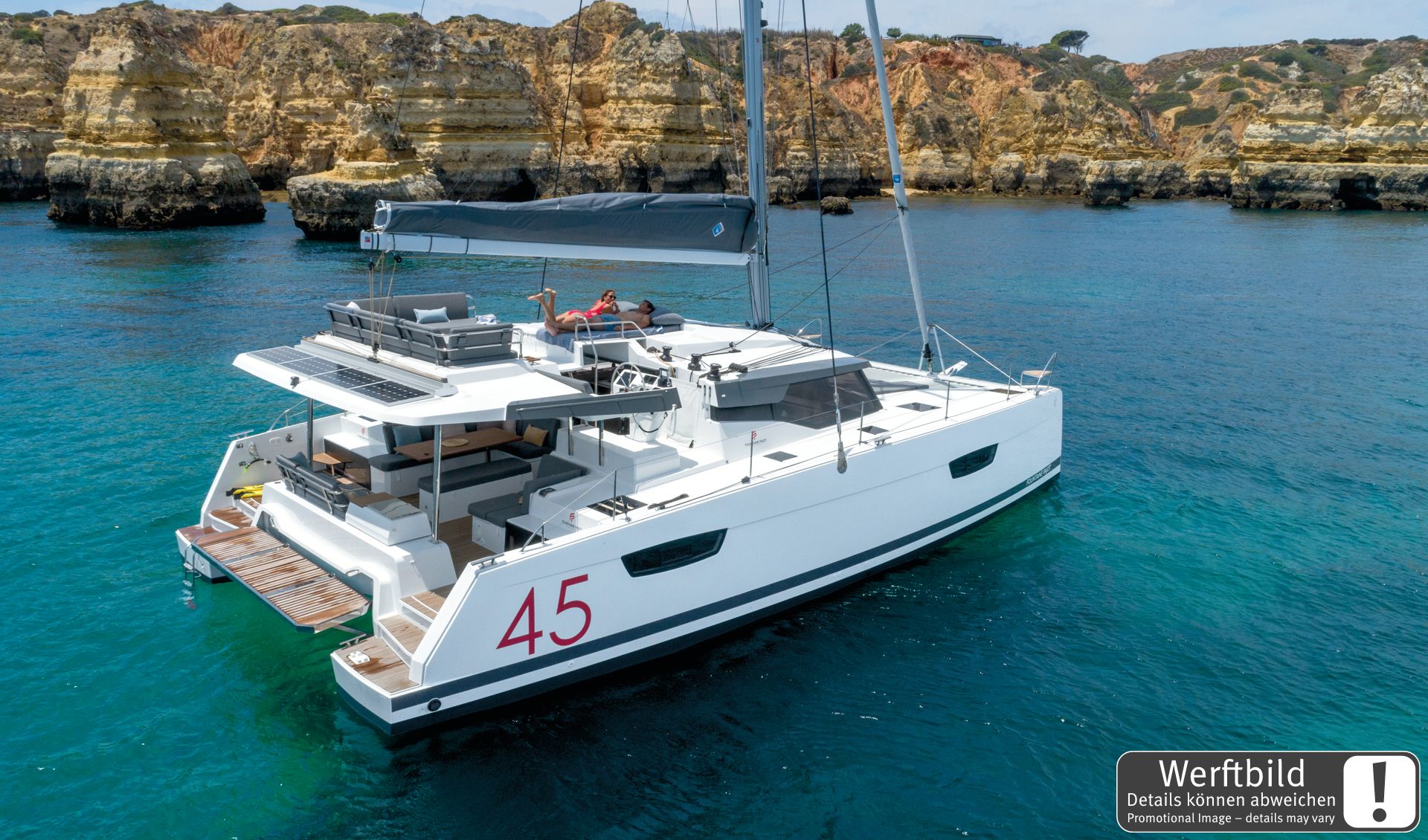 Fountaine Pajot Elba 45 - 4 + 2 cab. Top Bild