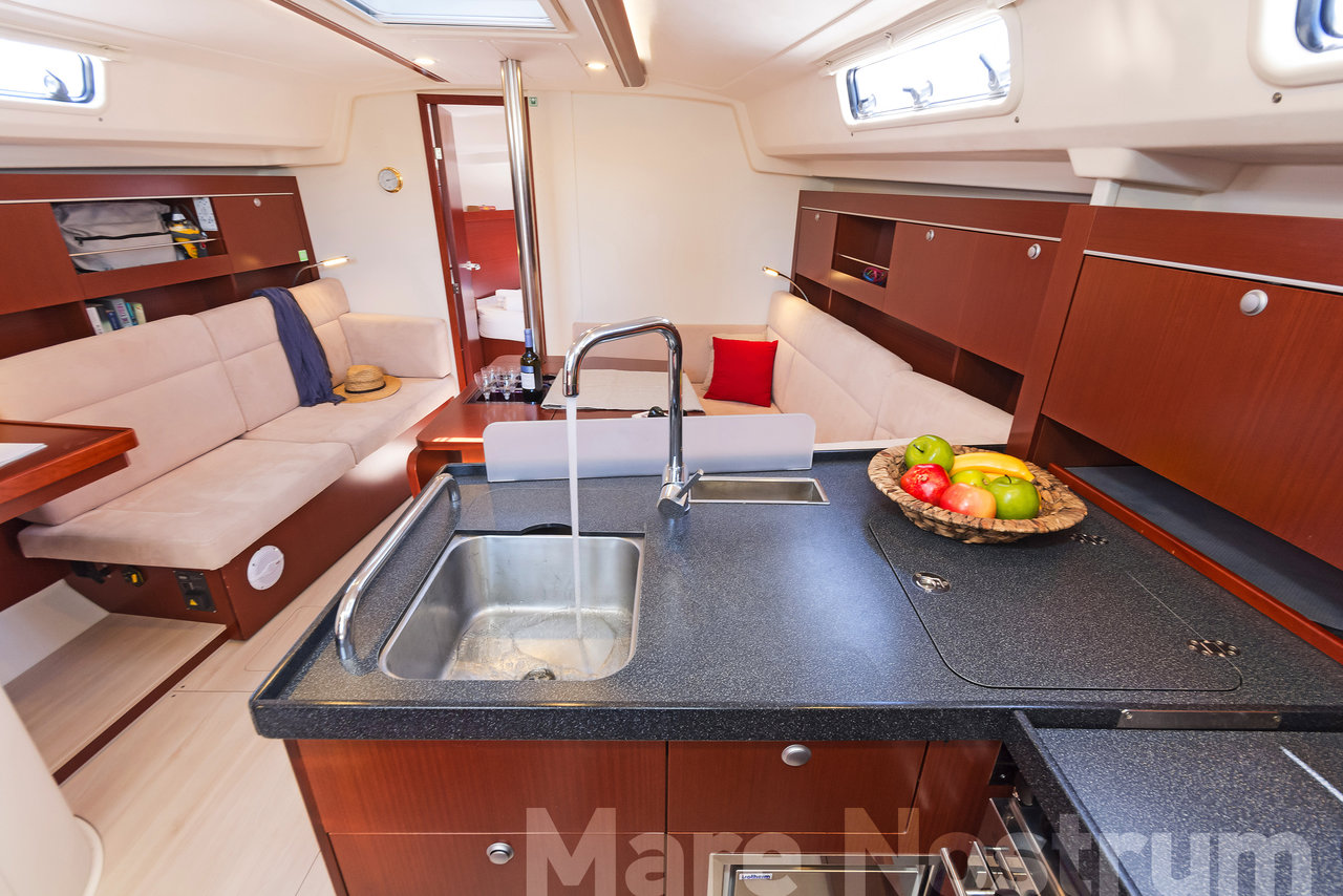 Hanse 385 Innenansicht