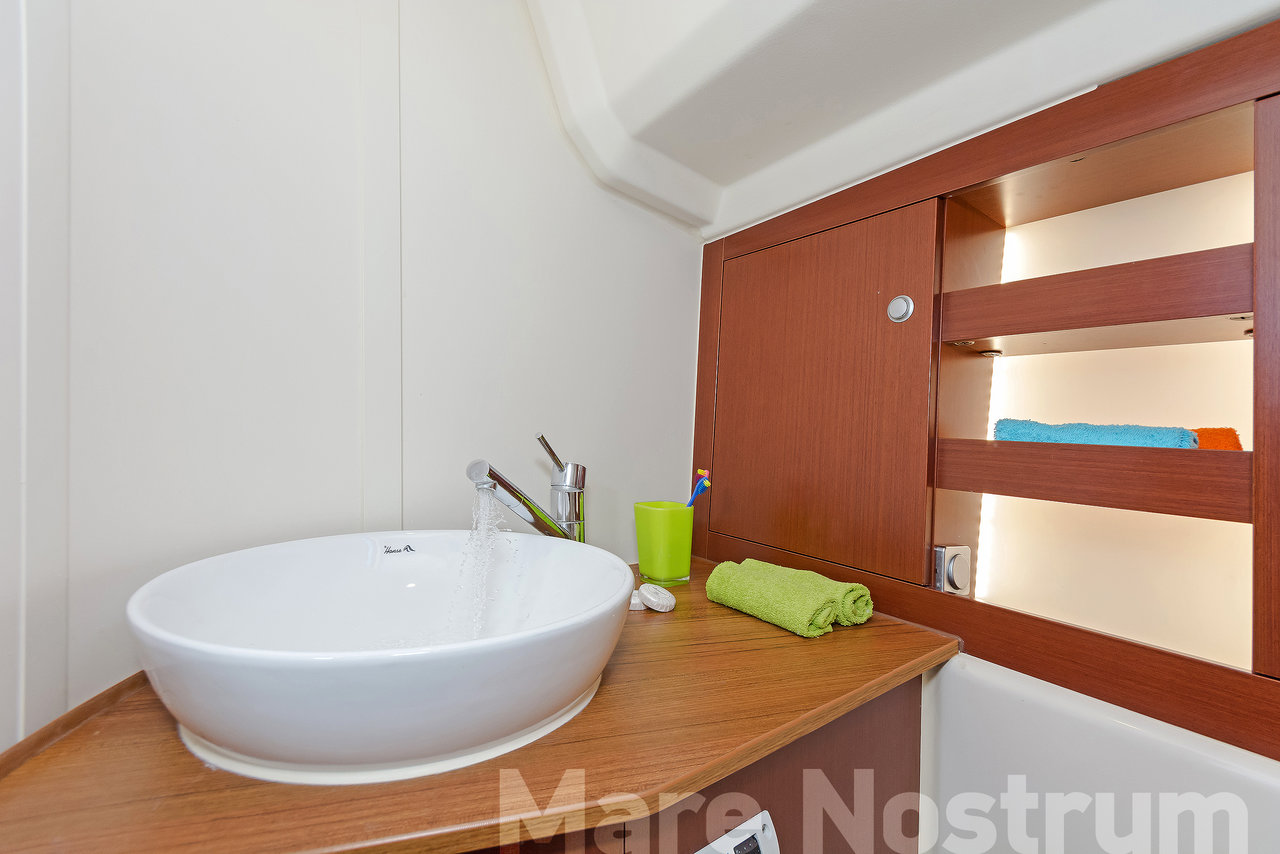 Hanse 385 Innenansicht