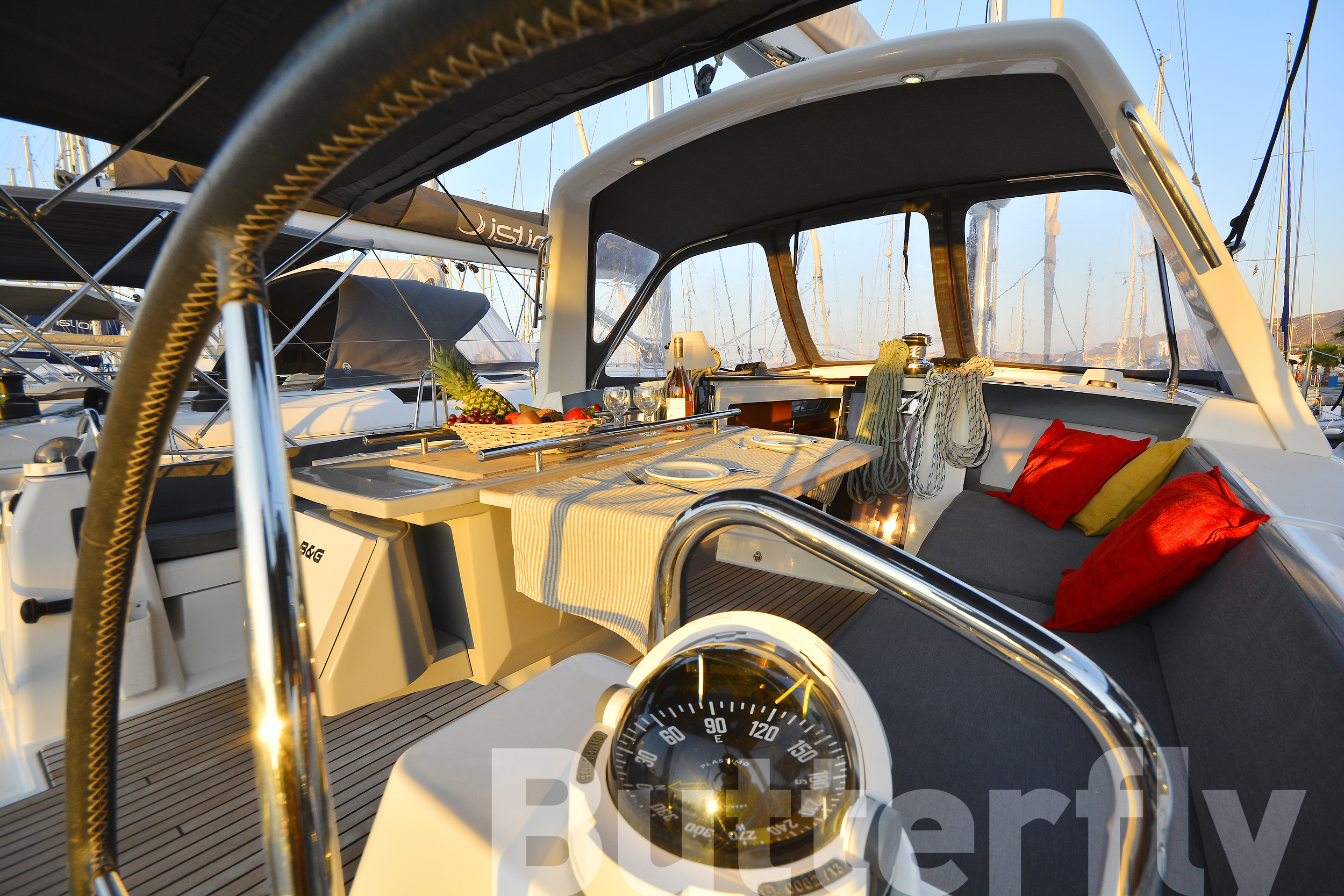 Oceanis 45 Innenansicht