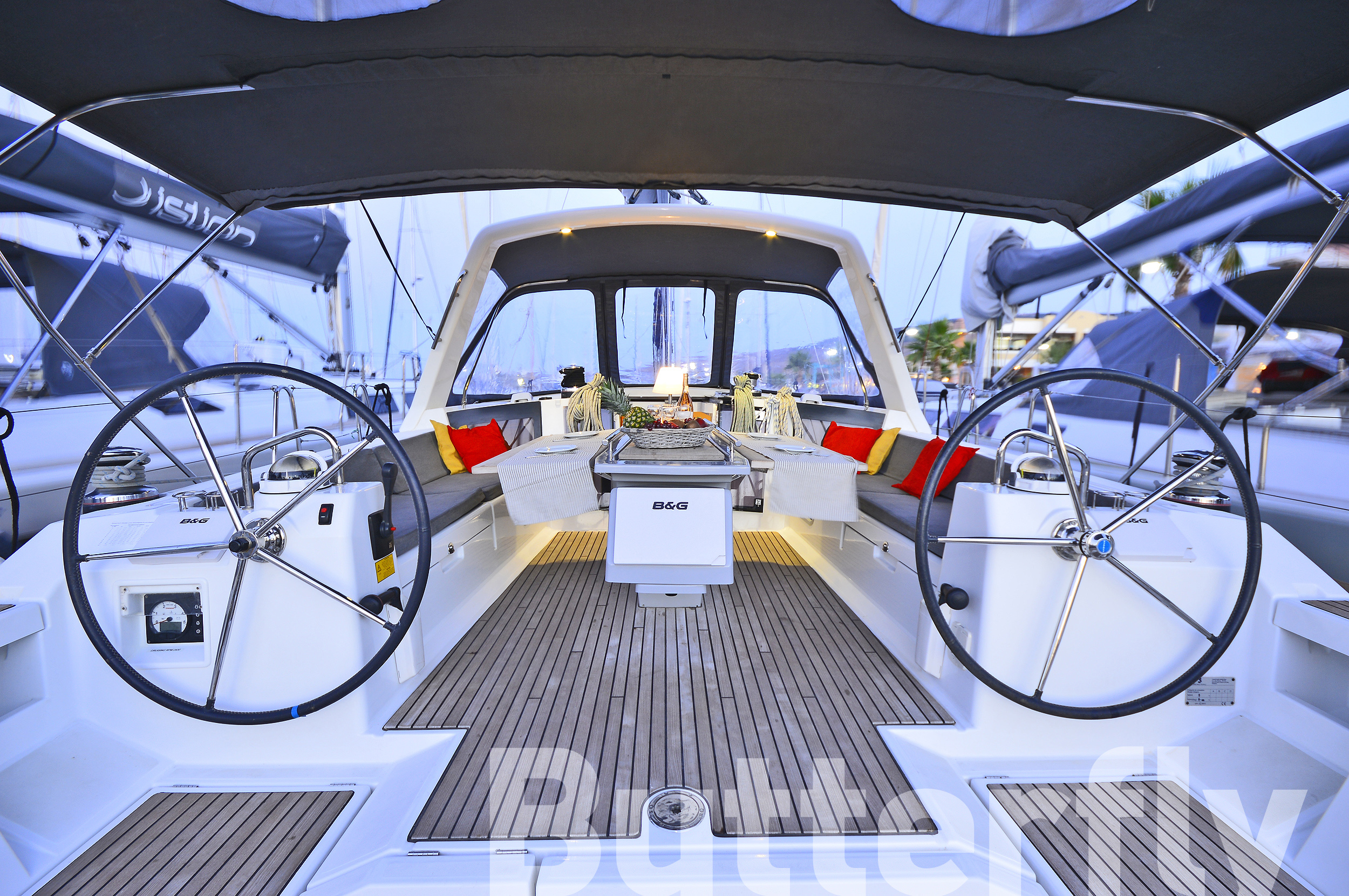 Oceanis 45 Innenansicht