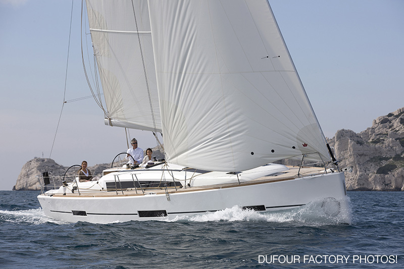Dufour 412 Grand Large (3cab/2wc) Top Bild