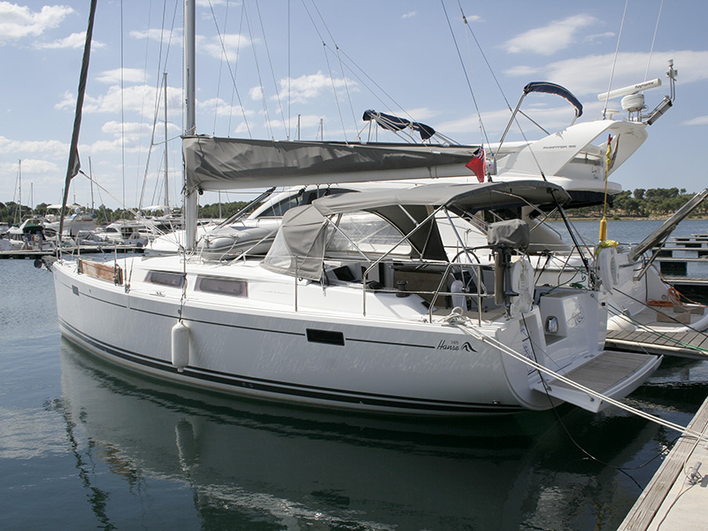 Hanse 385 Innenansicht