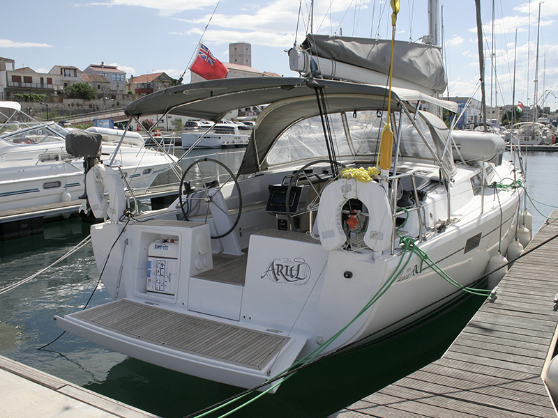 Hanse 385 Innenansicht