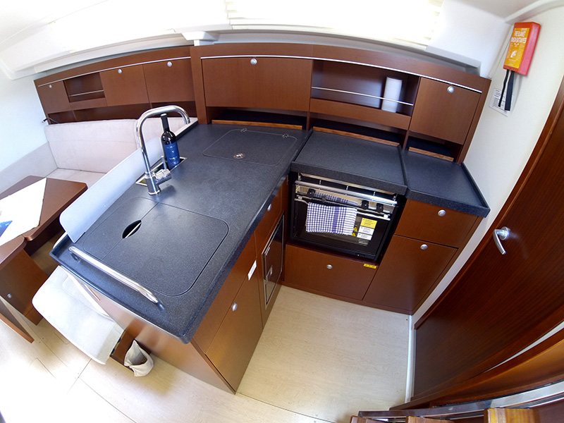 Hanse 385 Innenansicht