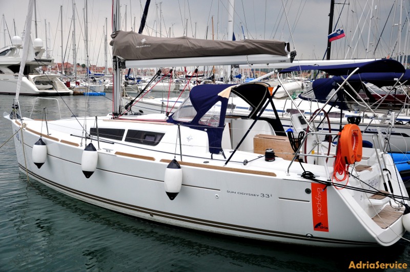 Sun Odyssey 33i Innenansicht
