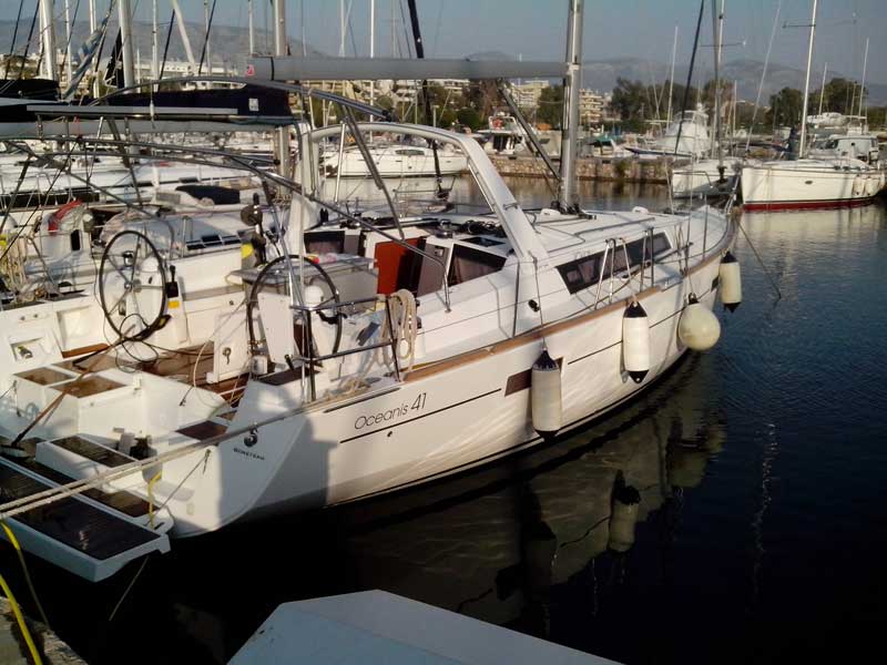Oceanis 41 Innenansicht