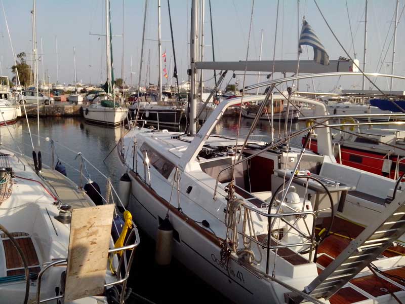 Oceanis 41 Innenansicht