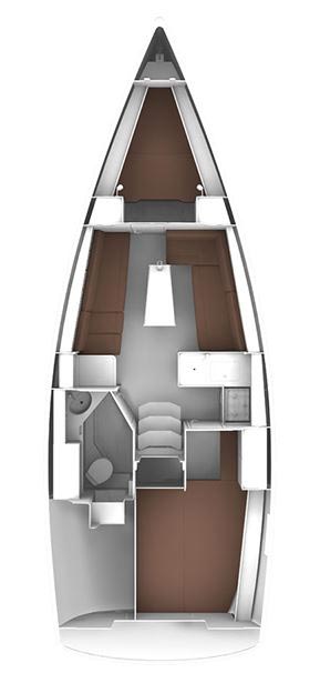 Bavaria Cruiser 33 Innenansicht