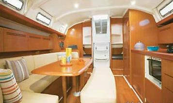 Cyclades 43.4 Innenansicht