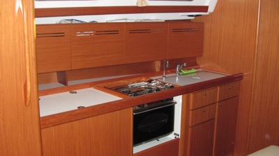 Cyclades 43.4 Innenansicht