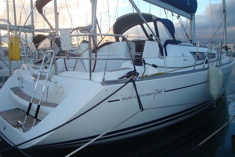 Sun Odyssey 36i Innenansicht