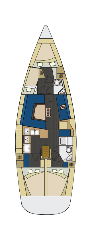 Elan 444 Impression Innenansicht