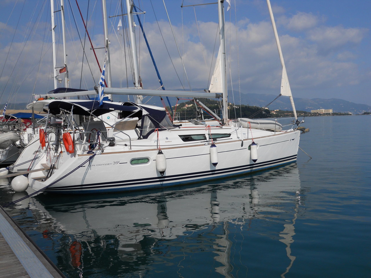 Sun Odyssey 39i Innenansicht