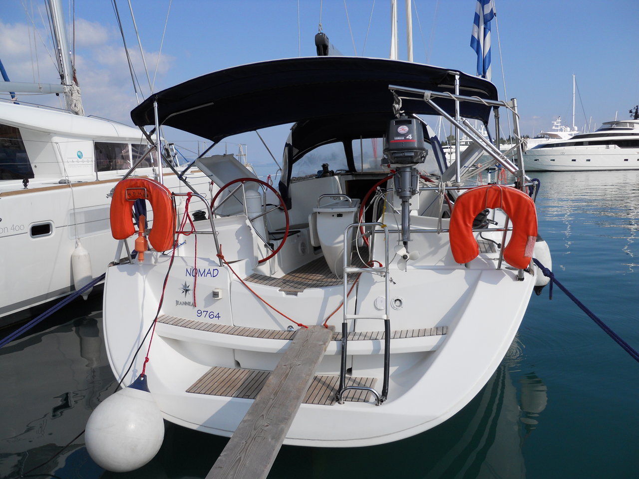Sun Odyssey 39i Innenansicht