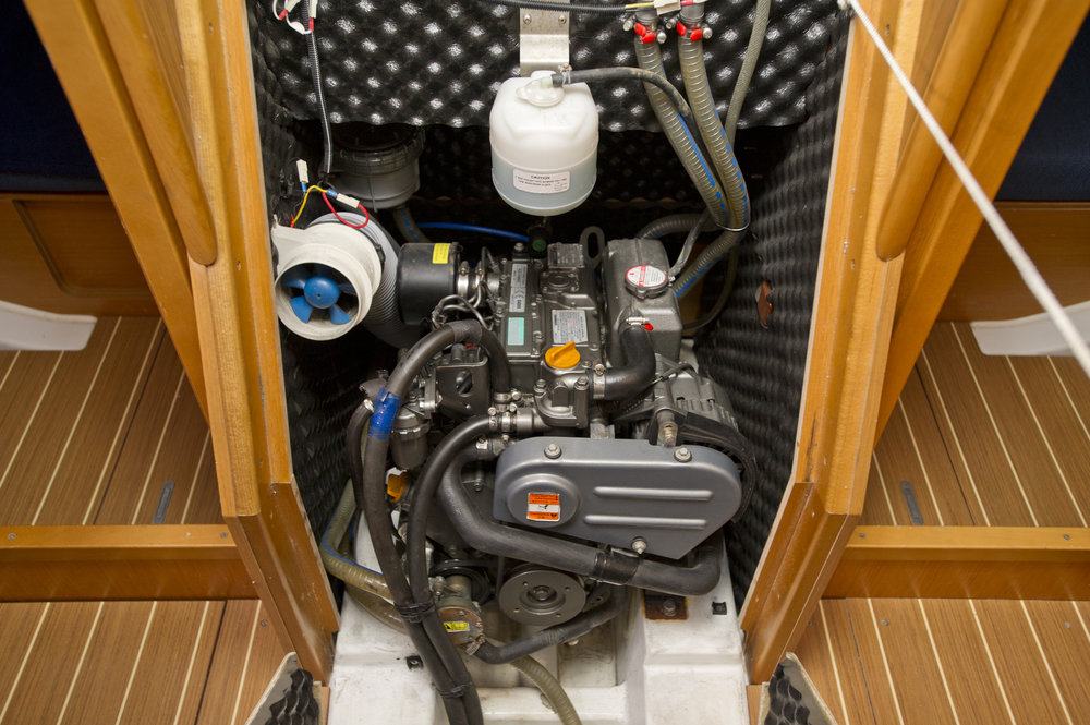 Sun Odyssey 36i Innenansicht