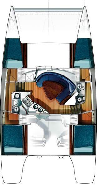 LAVEZZI 40 Innenansicht