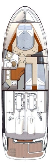 Prestige 36 Innenansicht