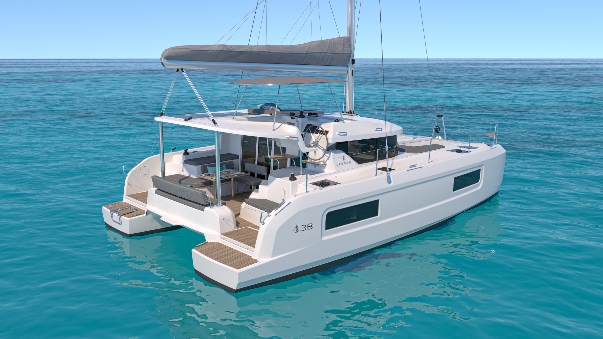 Lagoon 38 - 4 + 2 cab.