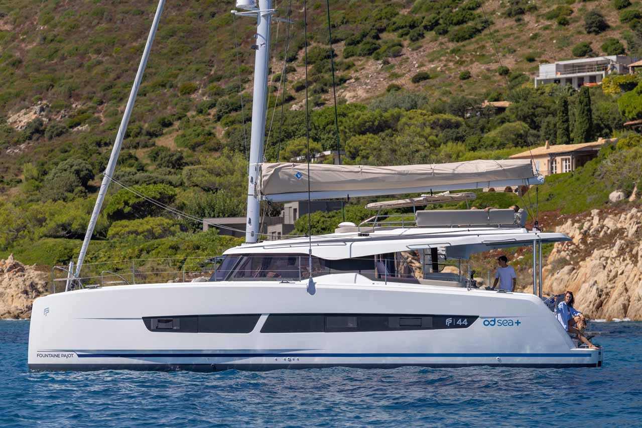 Fountaine Pajot New 44 Quatour - 4 cab. Innenansicht