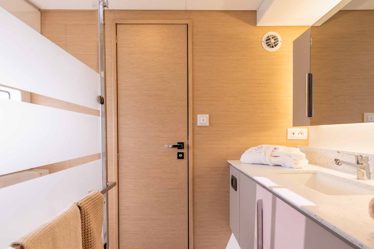 Fountaine Pajot New 44 Quatour - 4 cab. Innenansicht