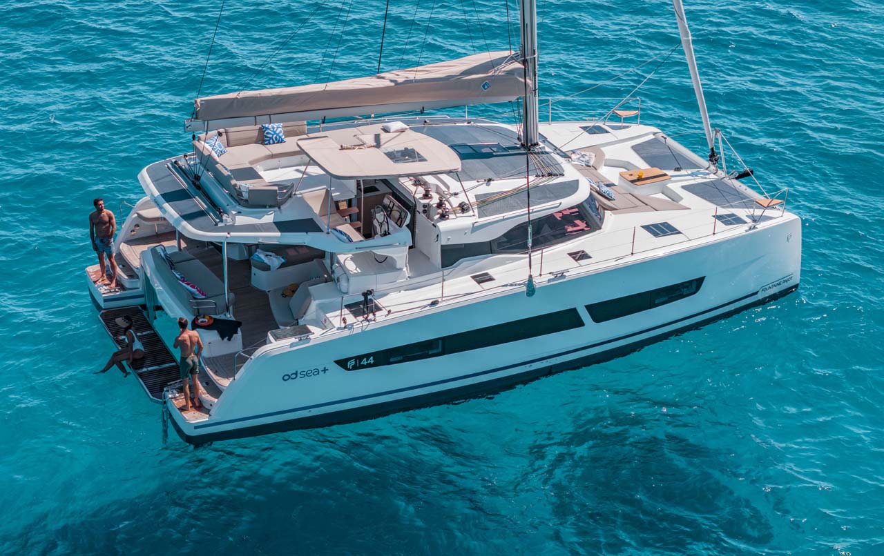 Fountaine Pajot New 44 Quatour - 4 + 2 cab. Innenansicht