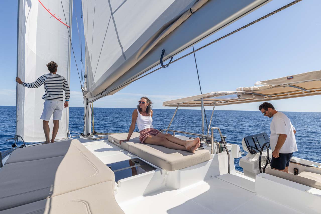 Fountaine Pajot New 44 Quatour - 4 + 2 cab. Innenansicht