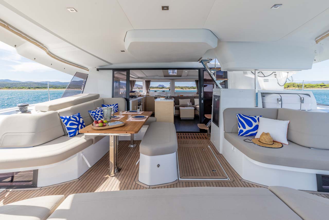 Fountaine Pajot New 44 Quatour - 4 + 2 cab. Innenansicht