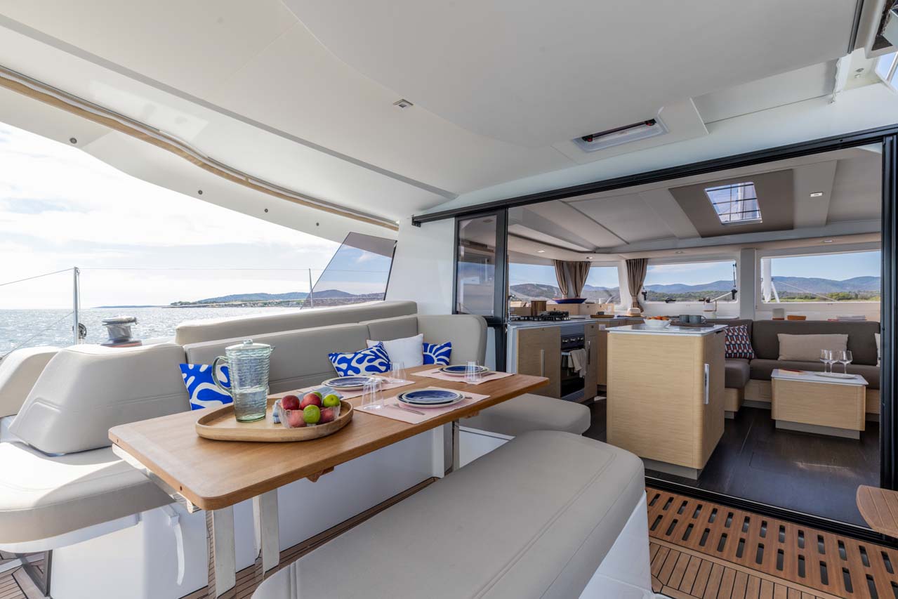 Fountaine Pajot New 44 Quatour - 4 + 2 cab. Innenansicht