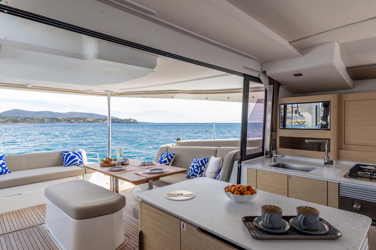 Fountaine Pajot New 44 Quatour - 4 + 2 cab. Innenansicht