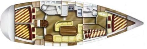 Gib Sea 43 Grundriss