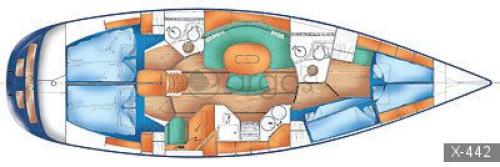 X 442 Grundriss