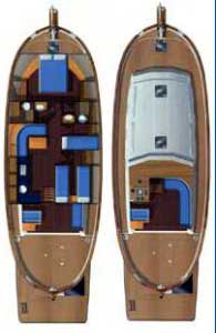 Menorquin 160 Grundriss