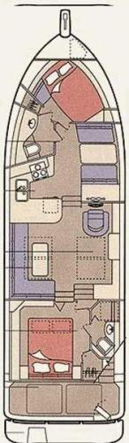 Bayliner 4587 Grundriss