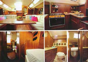 Comet 1050 Innenansicht