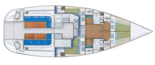 Atoll 43 Grundriss