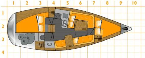 Gib Sea 312 Grundriss