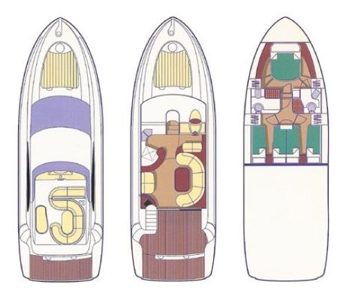 Astondoa 46 Fly Grundriss