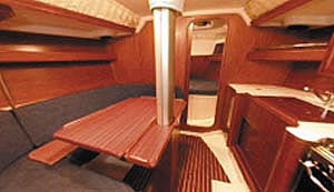 Comet 36 Innenansicht