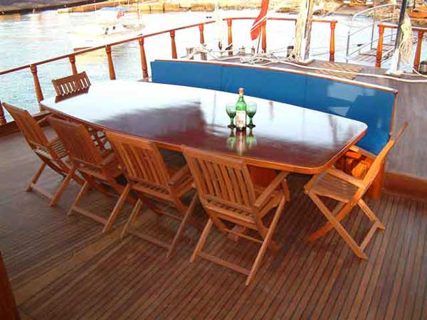 Blue star - Gullet Außenansicht