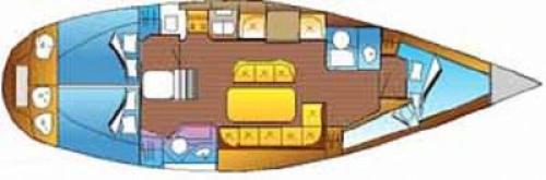 Gib Sea 422 Grundriss