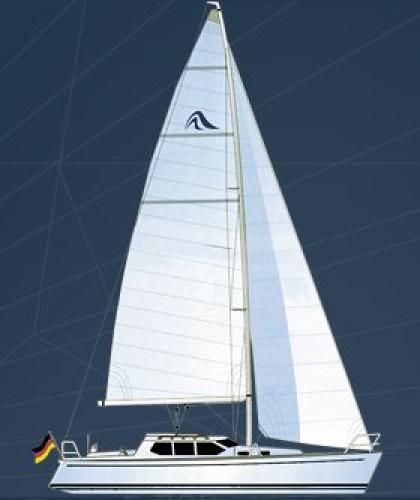 Hanse 371 DS Außenansicht